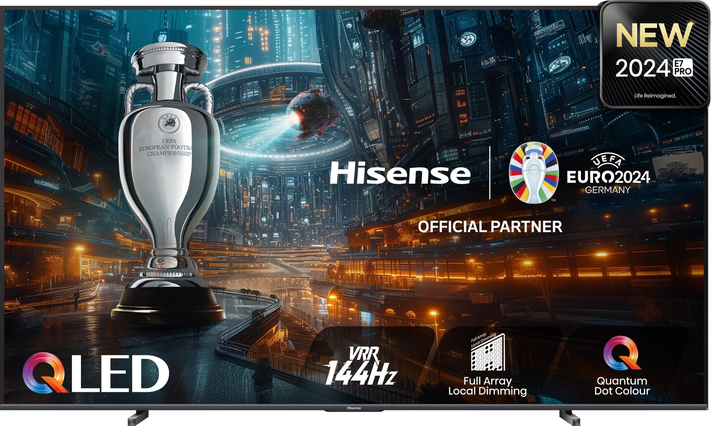 фото Телевізор Hisense 100E77NQ Pro