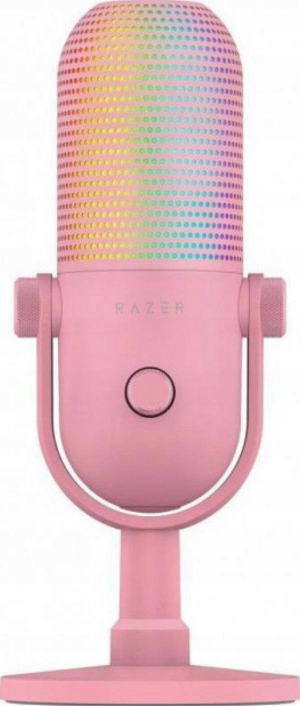 фото Мікрофон для ПК/ для стрімінгу, подкастів Razer V3 Chroma Quartz (RZ19-05060300-R3M1)