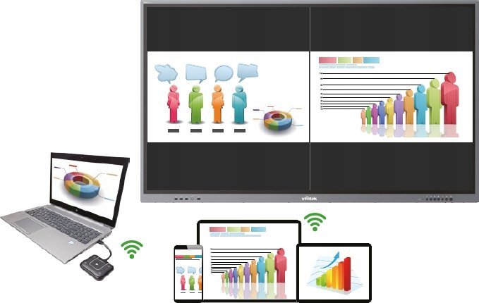 фото Інтерактивна дошка Vivitek EK865i