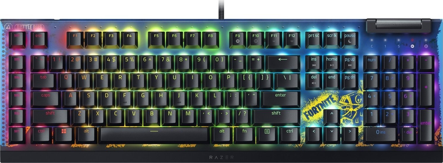 Razer BlackWidow V4 X Fortnite Edition