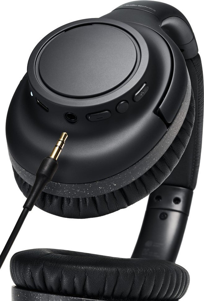 фото Навушники з мікрофоном Audio-Technica ATH-S300BT Black (ATHS300BTBK)