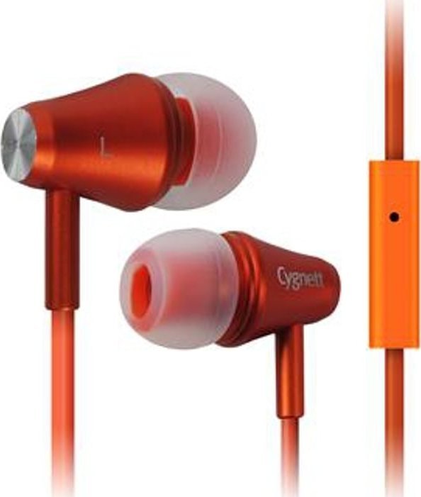 фото Навушники без мікрофону Cygnett Fusion II Orange