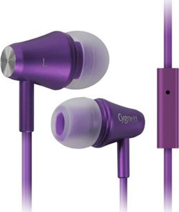 фото Навушники без мікрофону Cygnett Fusion II Purple