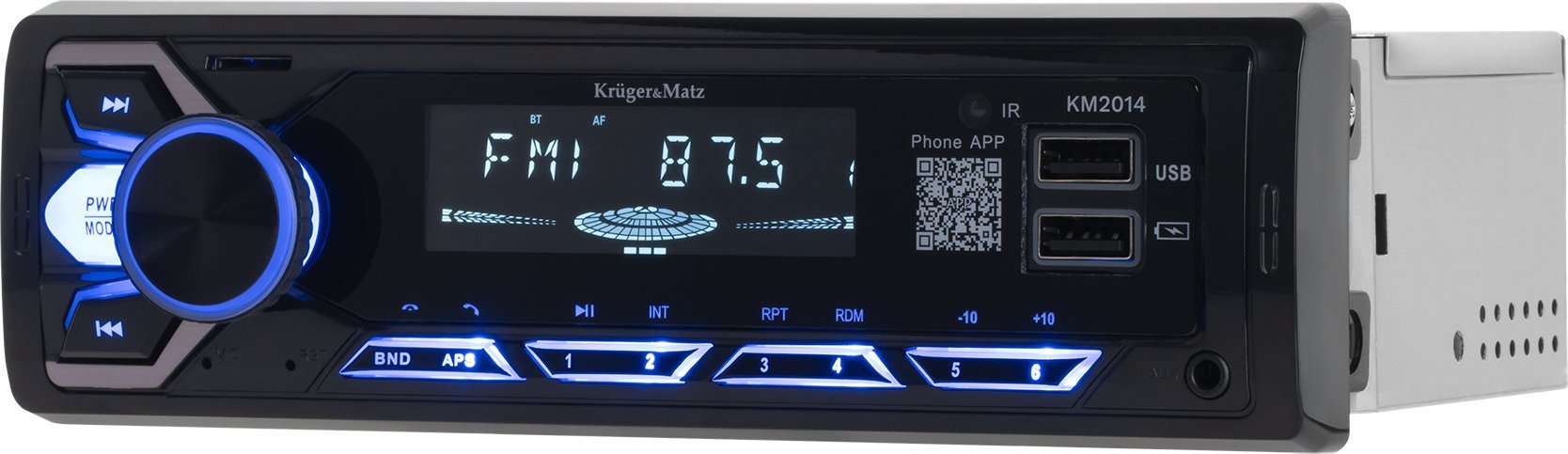 фото Бездискова MP3-магнітола Kruger&Matz KM2014