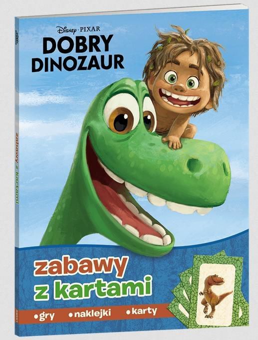 Zabawy z kartami. Dobry Dinozaur - 180857