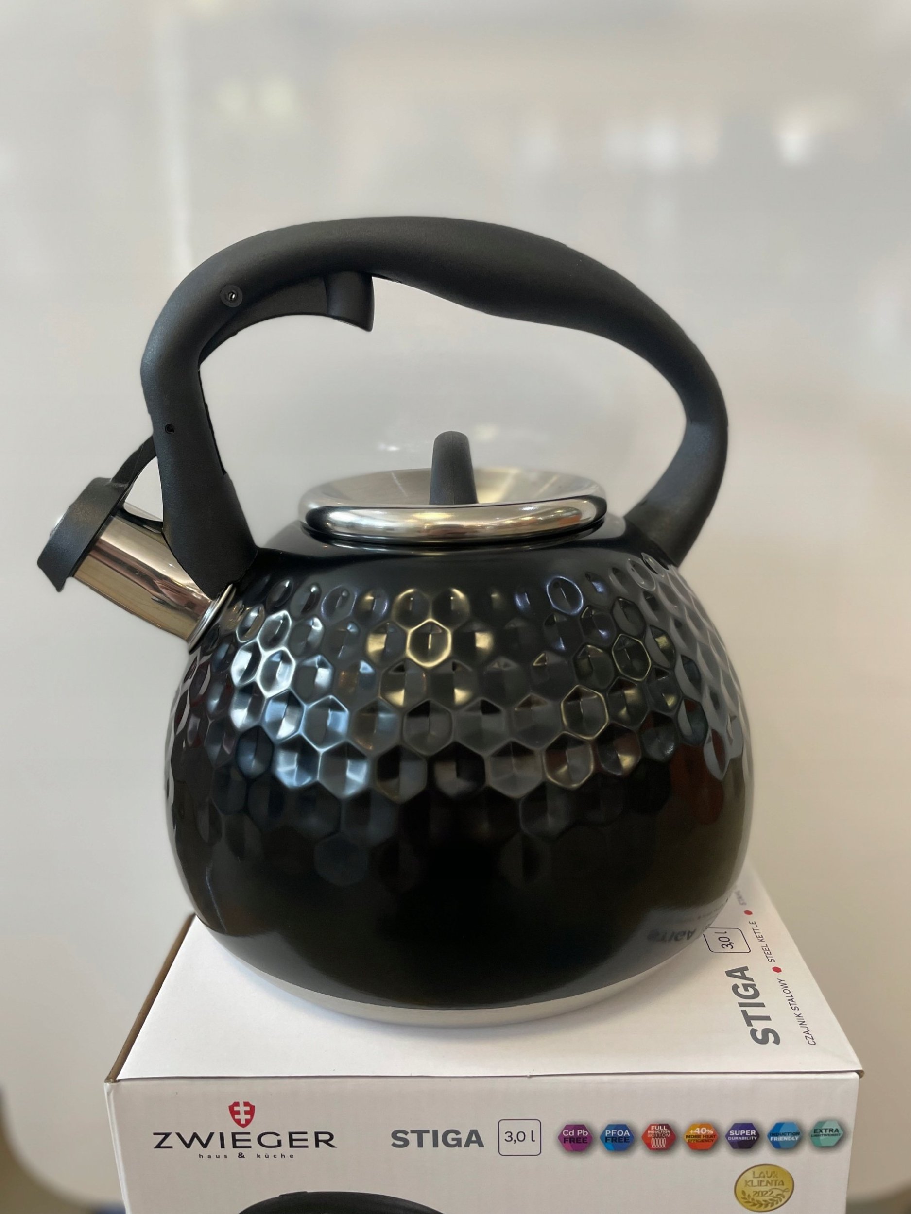 фото Чайник Zwieger Stiga Black