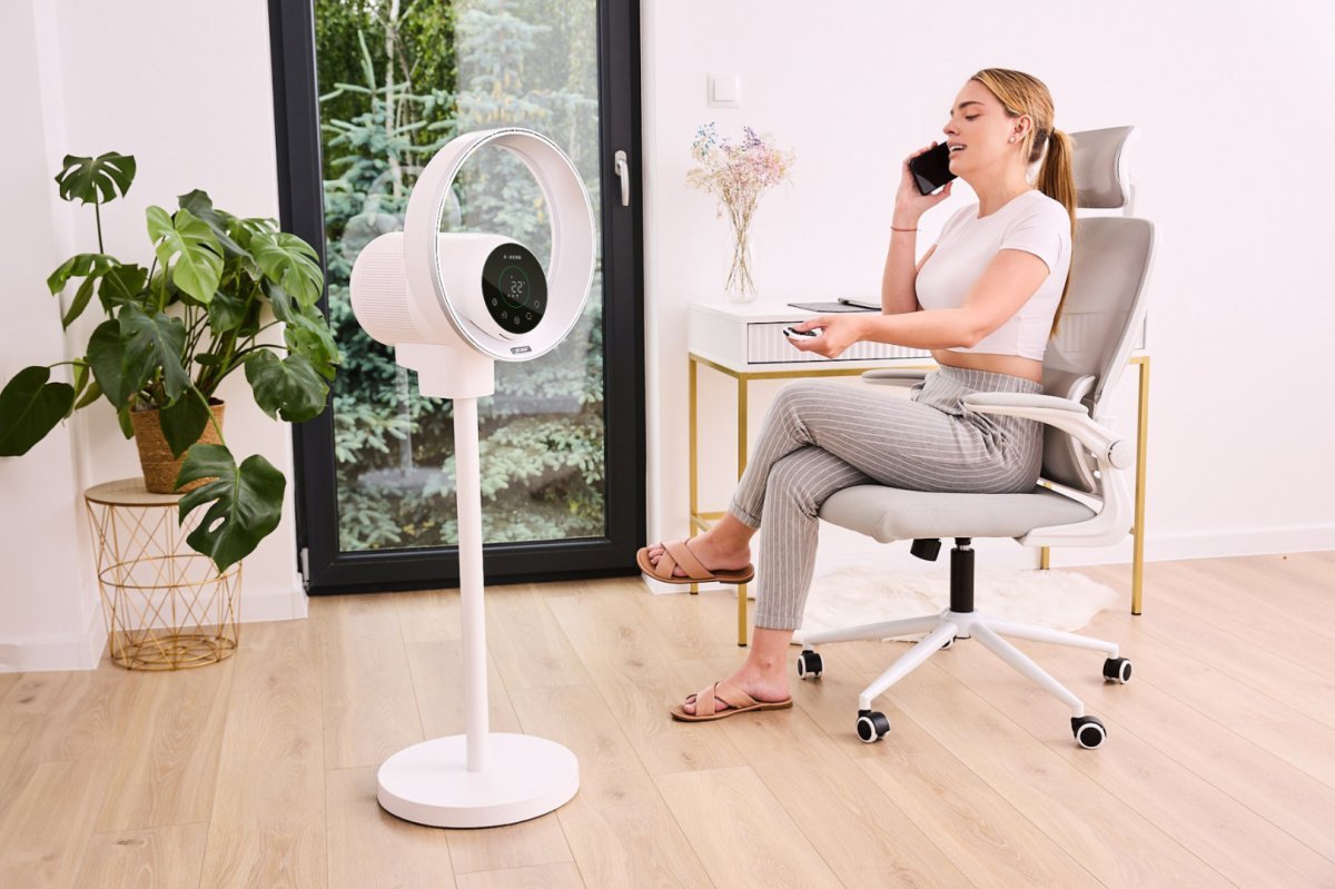 фото Вентилятор підлоговий Yoer BLF01W