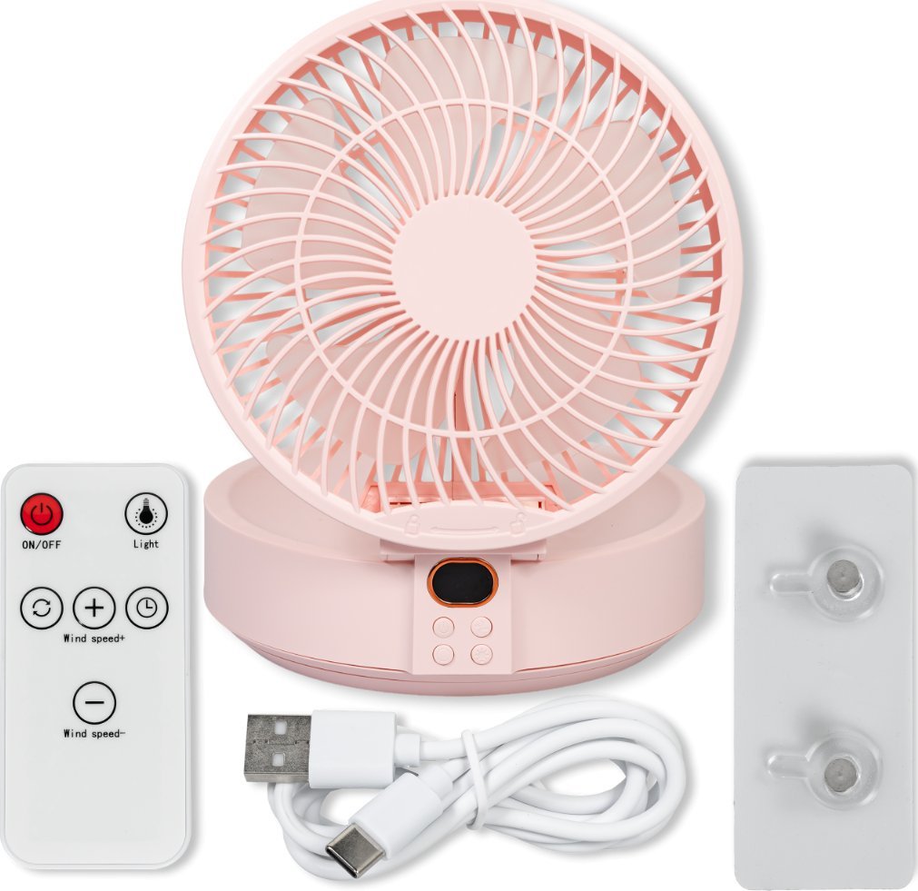 фото Портативного безпровідного вентилятора Heckermann