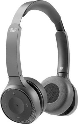 фото Навушники з мікрофоном Cisco 730 Wireless Dual ON-EAR Headsed Black (HS-WL-730-BUNA-C)