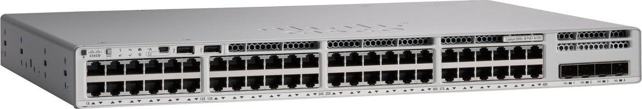 фото Комутатор керований Cisco C9200L (C9200L-48PXG-2Y-E)