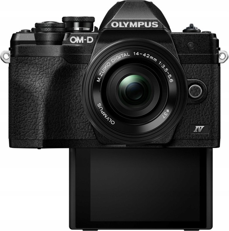 фото Бездзеркальний фотоапарат Olympus OM-D E-M10 Mark IV (V207134BE000)