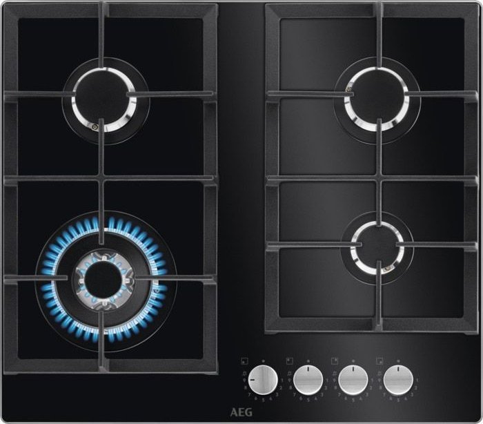 фото Варочная поверхность газовая AEG HKB64420NB