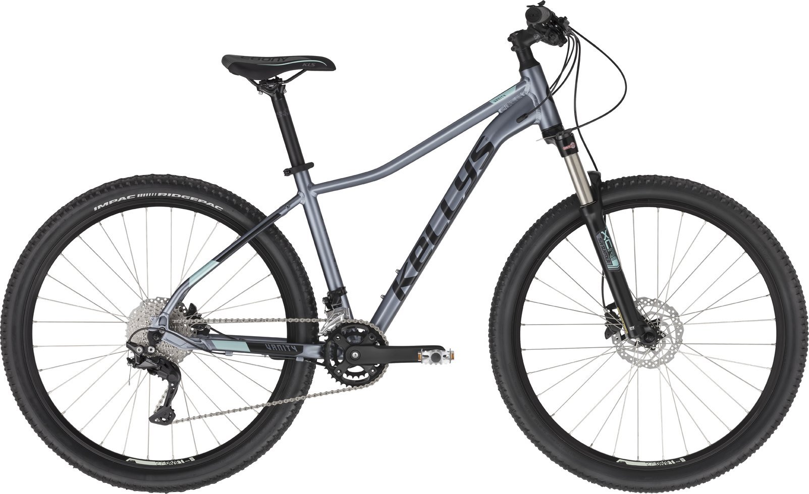 фото Велосипед гірський (МТБ) Kellys Vanity 80 27.5 XC S Grey