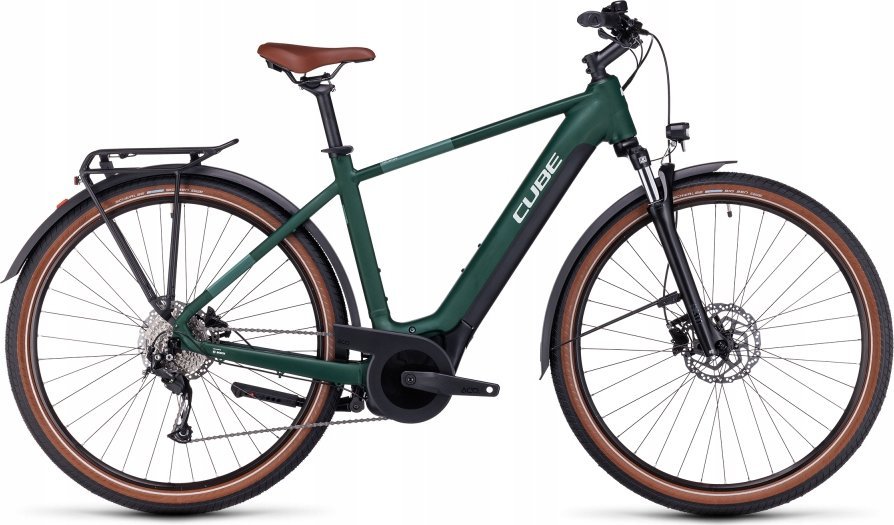 фото Електровелосипед Cube Touring Hybrid One 500 2023 S Dark Green