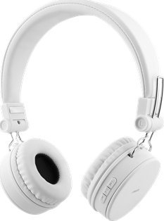 фото Навушники без мікрофону Streetz HL-BT403 White