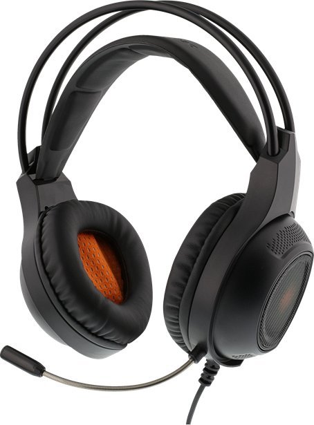 фото Навушники з мікрофоном Deltaco GAM-069 Black