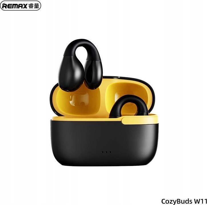 фото Навушники TWS Remax W11 Black/Yellow