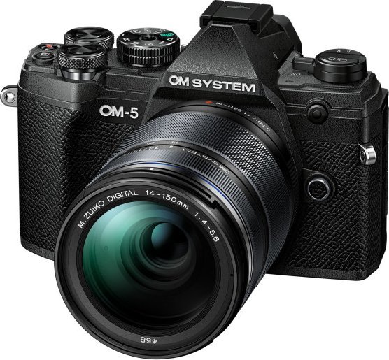 фото Бездзеркальний фотоапарат Olympus OM-5 Black Kit (V210021BE000)