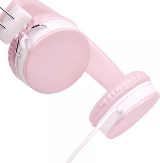 фото Навушники з мікрофоном Streetz HL-W202 Pink