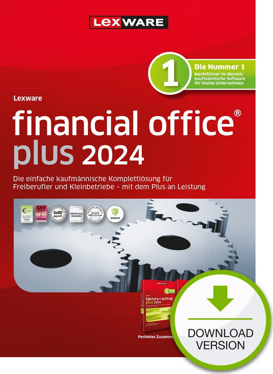 Program Lexware LEXWARE ESD financial office plus 2024 ABO Version