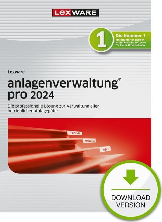 Program Lexware LEXWARE ESD anlagenverwaltung pro 2024 ABO Version