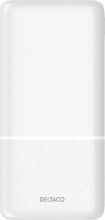 фото Внешний аккумулятор (пауэрбанк) Deltaco PB-C1006 20000mAh White