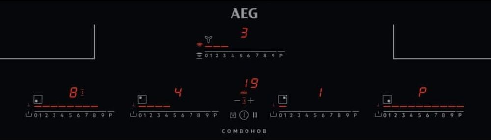 фото Індукційна варильна поверхня AEG IDK84453IB