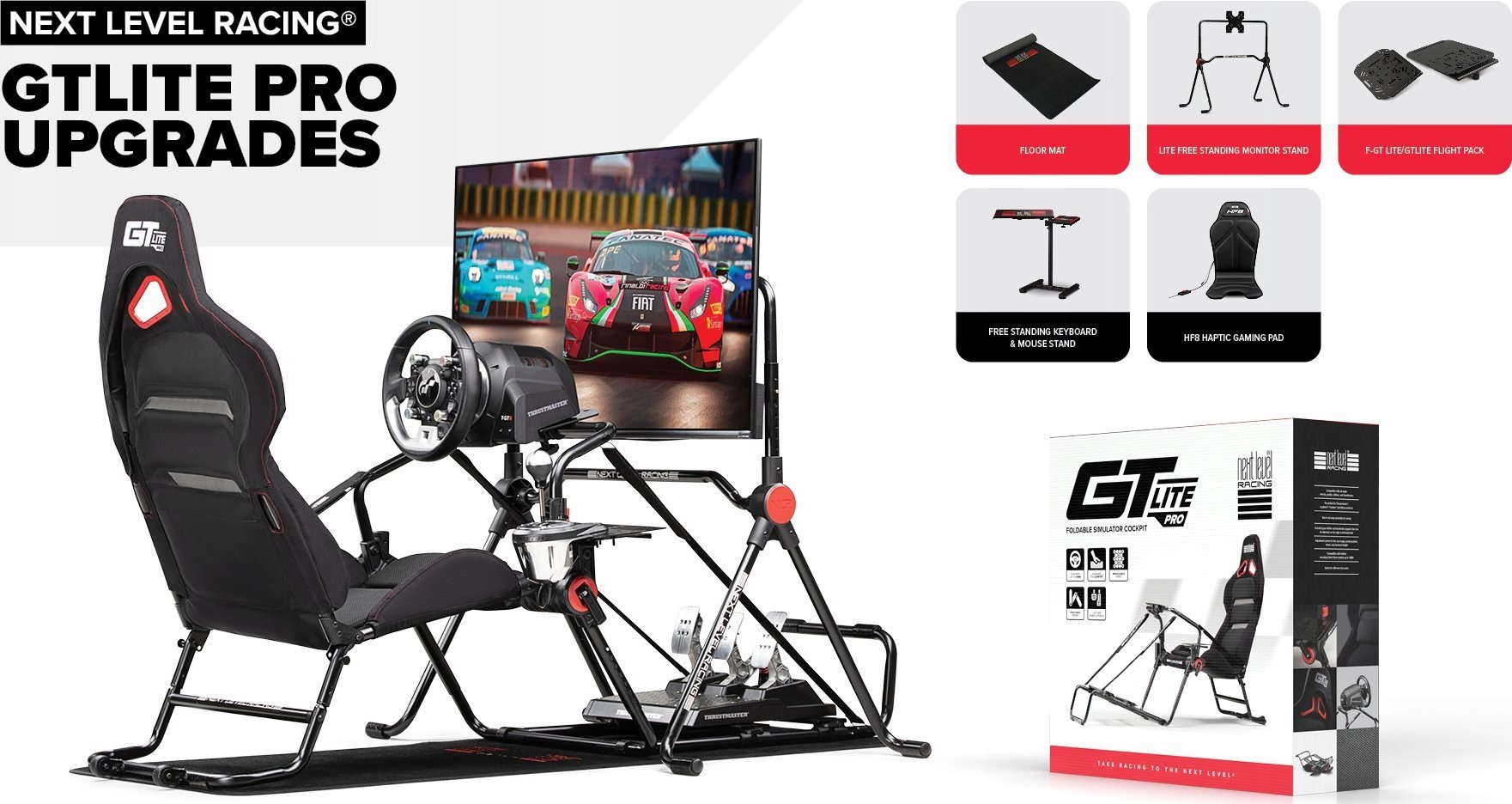 фото Крісло для ігрових приставок Next Level Racing GT Lite Pro (NLR-S031)