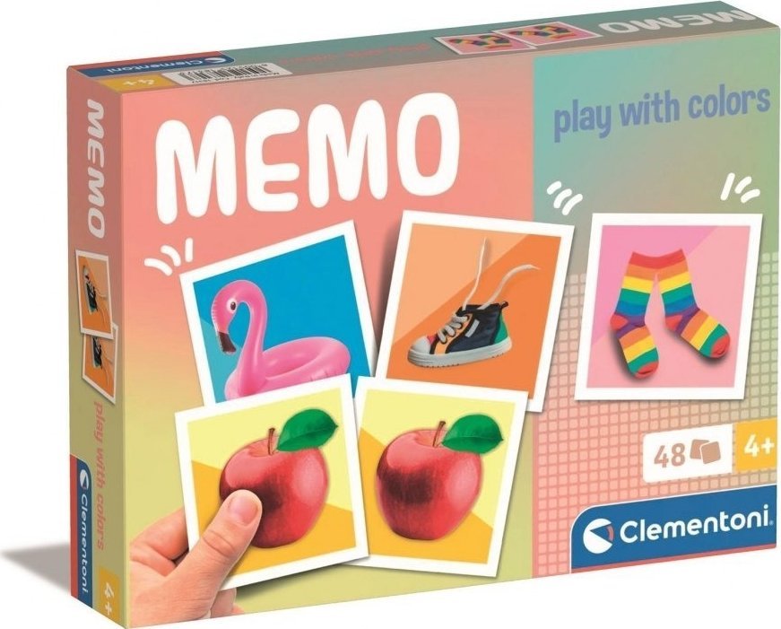 Clementoni GRA MEMO FARM PLAY WITCH COLORS 18317 CLM PUD