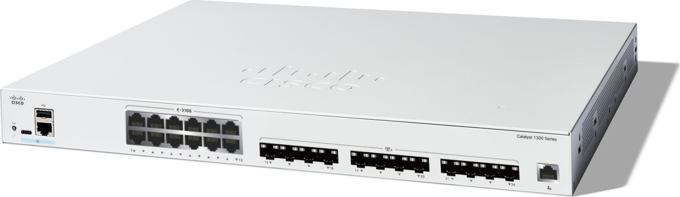фото Комутатор керований Cisco C1300-24XTS