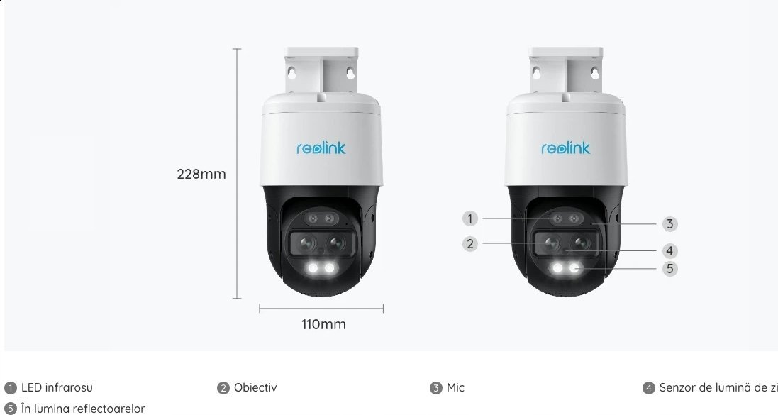 фото IP-камера відеоспостереження Reolink TrackMix Series P760