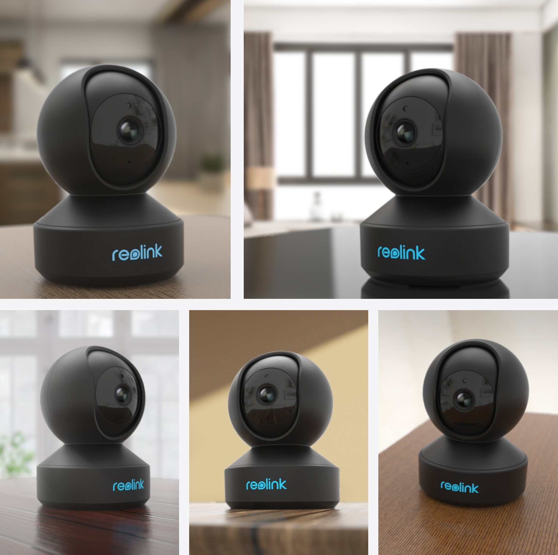 фото IP-камера відеоспостереження Reolink E Series Indoor Black E330-B