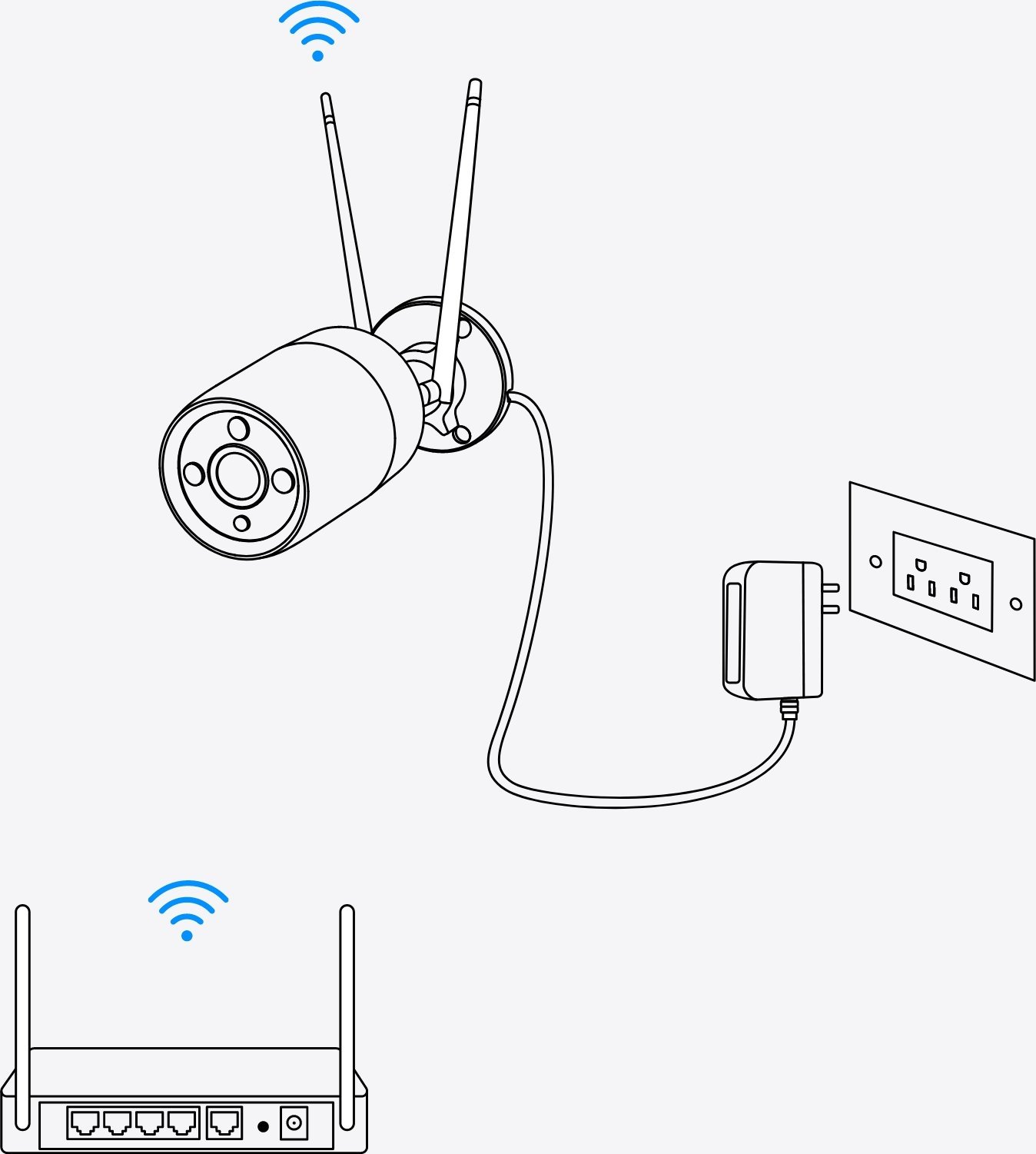фото IP-камера відеоспостереження Reolink W320-B