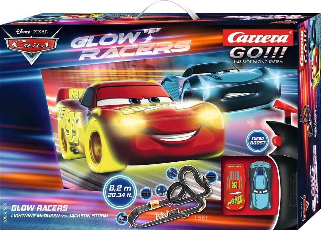 Carrera Carrera GO!!! Disney Pixar Cars Glow Racers             20062559