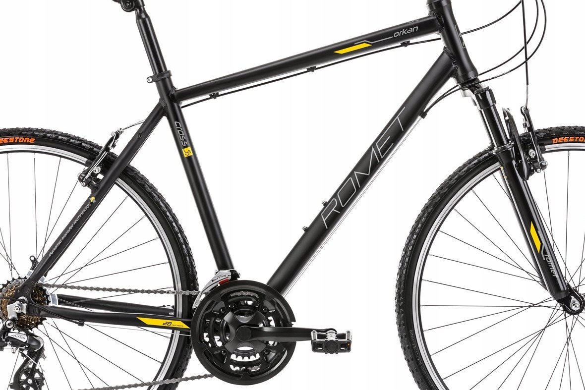 фото Велосипед гібрид Romet Orkan M 2024 L Graphite/Red