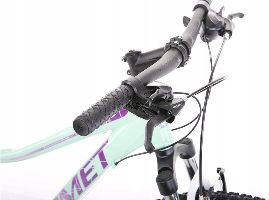 фото Велосипед гірський (МТБ) Romet Jolene 6.1 2024 L Green/Purple