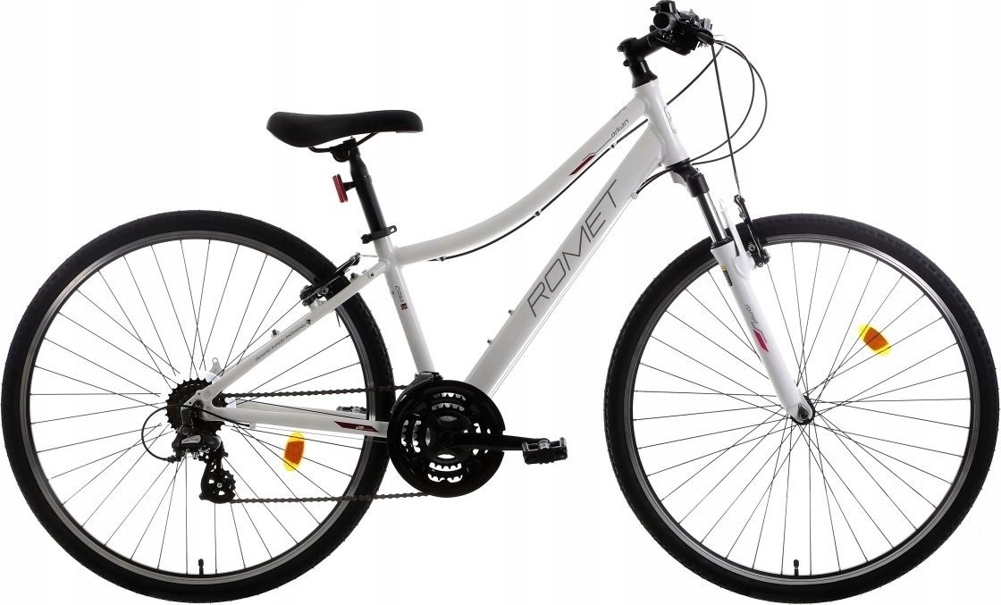 фото Велосипед гірський (МТБ) Romet Orkan D 2024 L White/Purple