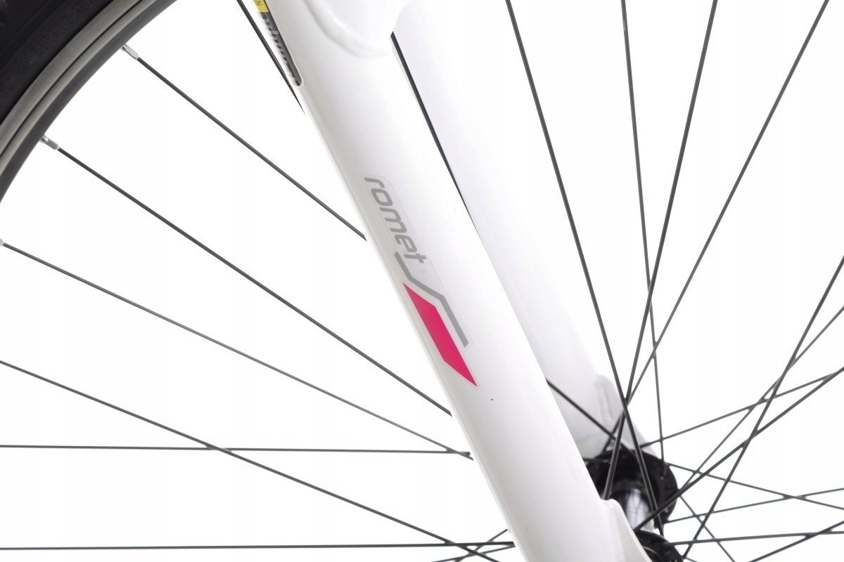 фото Велосипед гірський (МТБ) Romet Orkan D 2024 L White/Purple