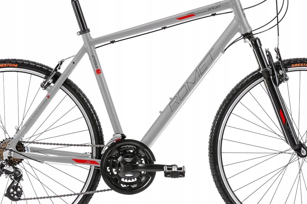 фото Велосипед гібрид Romet Orkan M 2024 М Grey