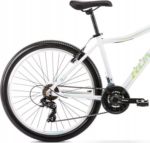 фото Велосипед гірський (МТБ) Romet Jolene 6.0 2024 L White/Blue