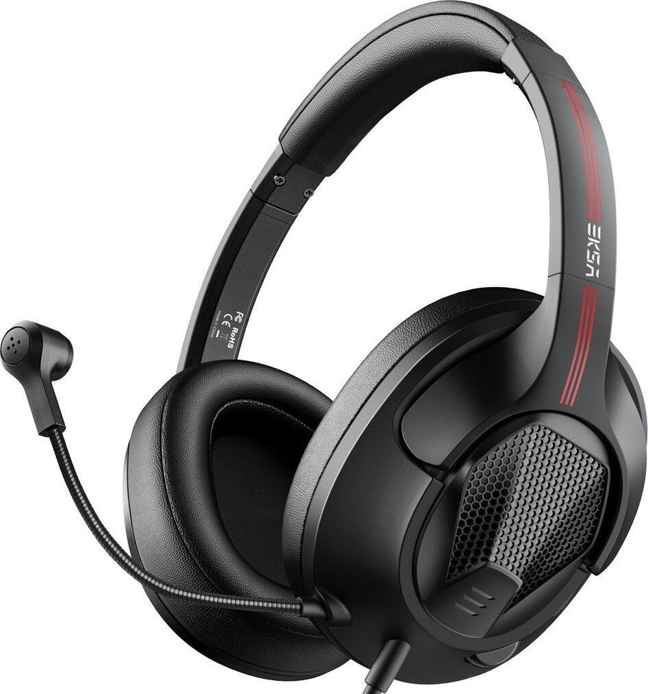 фото Навушники з мікрофоном Eksa E3D Air Joy Black