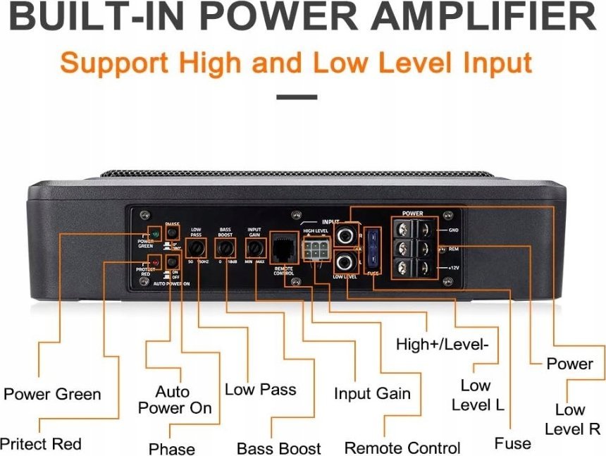 фото Активний сабвуфер ISUDAR SU6901