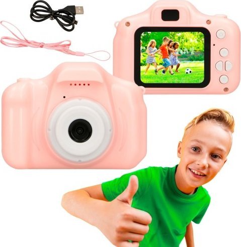 фото Екшн-камера Extralink Kids Camera H20 Pink