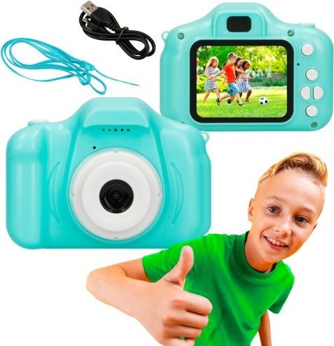 фото Екшн-камера Extralink Kids Camera H20 Blue