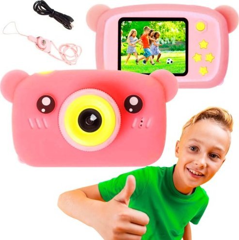 фото Екшн-камера Extralink Kids Camera H25 Pink