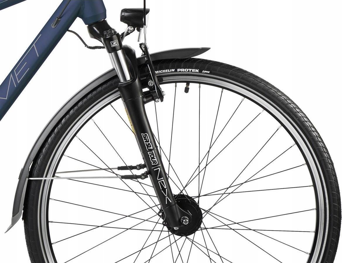 фото Велосипед гібрид Romet Wagant 5 28 2023 XL Navy Blue/Silver