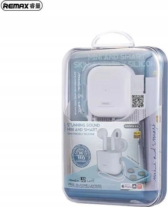 фото Навушники TWS Remax W6 White