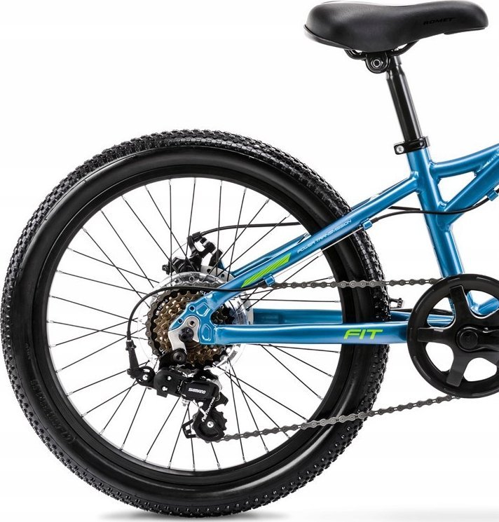 фото Дитячий двоколісний велосипед Romet FIT 20 2024 Небесно-Срібний