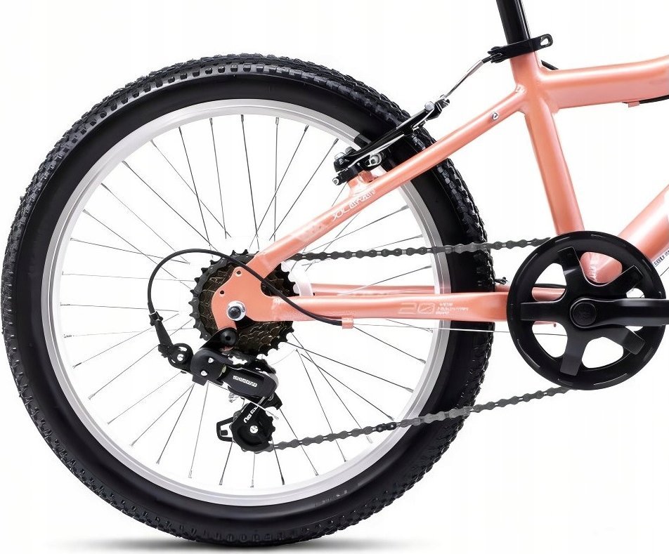 фото Дитячий двоколісний велосипед Romet Jolene 20 KID 1 2024 Coral/White