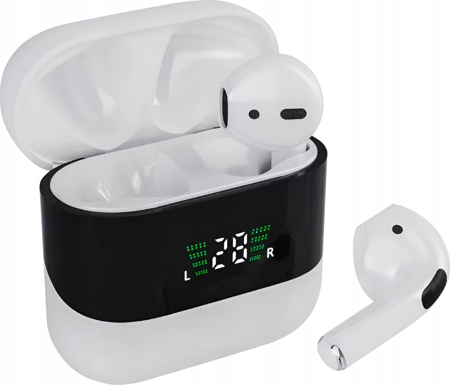 фото Навушники TWS Extralink Lifestyle Evosound V1.0 White